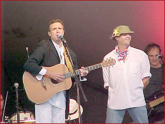 Zachary Richard performs at the Festival Acadien