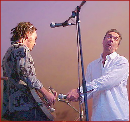 Zachary Richard performing at the Festival Acadien
