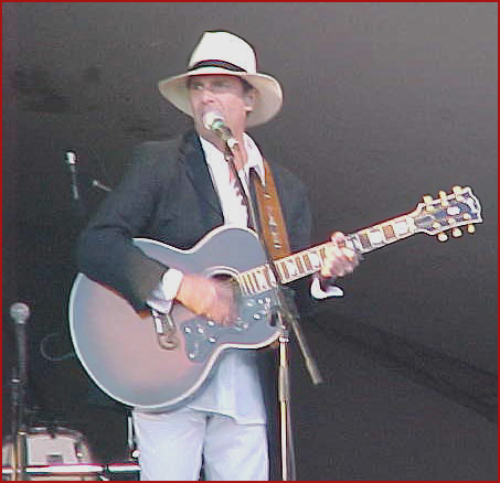 Zachary Richard performs at the Festival Acadien