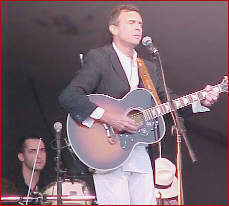 Zachary Richard performs at the Festival Acadien
