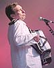 Zachary Richard performing at the Festival Acadien